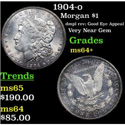 1904-o Morgan Dollar $1 Grades Choice+ Unc