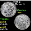 Image 1 : 1885-p Morgan Dollar $1 Grades Select Unc