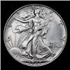 Image 2 : 1947-p Walking Liberty Half Dollar 50c Grades Choice+ Unc
