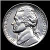 Image 2 : 1939-p Rev of 1940 Jefferson Nickel 5c Grades Select Unc 5fs