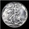 Image 2 : 1944-p Walking Liberty Half Dollar 50c Grades Choice Unc