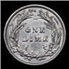 Image 3 : 1907-p Barber Dime 10c Grades Choice AU/BU Slider