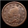 Image 2 : 1863 Liberty Cap Civil War Token 1c Grades f+