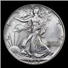 Image 2 : 1942-p Walking Liberty Half Dollar 50c Grades Choice+ Unc