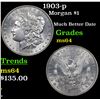 Image 1 : 1903-p Morgan Dollar $1 Grades Choice Unc