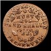 Image 3 : (1863) Our Little Monitor F-238/405 R3 Civil War Token 1c Grades AU, Almost Unc