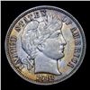 Image 2 : 1913-p Barber Dime 10c Grades Choice AU/BU Slider+