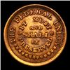 Image 2 : 1863 Army & Navy Civil War Token 1c Grades Choice AU/BU Slider