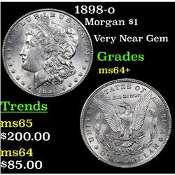 1898-o Morgan Dollar $1 Grades Choice+ Unc