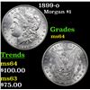 Image 1 : 1899-o Morgan Dollar $1 Grades Choice Unc
