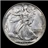 Image 2 : 1936-p Walking Liberty Half Dollar 50c Grades Choice+ Unc