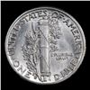 Image 3 : 1935-s Mercury Dime 10c Grades Select Unc