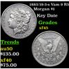 Image 1 : 1883/18-3-s Vam 9 R5 Morgan Dollar $1 Grades xf+
