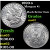 Image 1 : 1890-s Morgan Dollar $1 Grades Select Unc