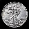 Image 2 : 1936-p Walking Liberty Half Dollar 50c Grades Choice AU/BU Slider