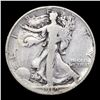 Image 2 : 1919-d Walking Liberty Half Dollar 50c Grades vg+