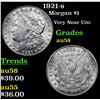 Image 1 : 1921-s Morgan Dollar $1 Grades Choice AU/BU Slider