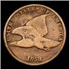 Image 2 : 1858 SL Flying Eagle Cent 1c Grades vg+