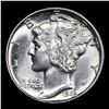 Image 2 : 1944-p Mercury Dime 10c Grades Choice Unc