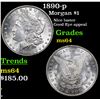 Image 1 : 1890-p Morgan Dollar $1 Grades Choice Unc