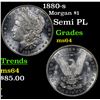 Image 1 : 1880-s Morgan Dollar $1 Grades Choice Unc