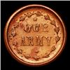 Image 3 : 1864 Turban Liberty F-1 47/332 Civil War Token 1c Grades Select+ Unc BN