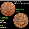 Image 1 : 1809 C-5 Classic Head half cent 1/2c Grades vg, very good