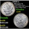 Image 1 : 1900-s Morgan Dollar $1 Grades Choice AU/BU Slider