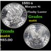 Image 1 : 1881-s Morgan Dollar $1 Grades Choice Unc