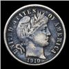 Image 2 : 1910-p Barber Dime 10c Grades xf details