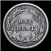 Image 3 : 1910-p Barber Dime 10c Grades xf details
