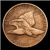 Image 2 : 1858 LL Flying Eagle Cent 1c Grades vf+