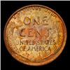 Image 3 : 1929-p Rainbow Toned Lincoln Cent 1c Grades Choice+ Unc BN