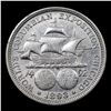 Image 3 : 1893 Columbian Old Commem Half Dollar 50c Grades Choice AU/BU Slider