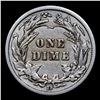 Image 3 : 1911-d Barber Dime 10c Grades vf++