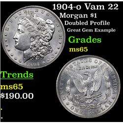 1904-o Vam 22 Morgan Dollar $1 Grades GEM Unc