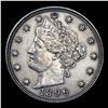 Image 2 : 1896 Liberty Nickel 5c Grades Unc Details