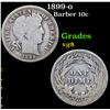 Image 1 : 1899-o Barber Dime 10c Grades vg, very good