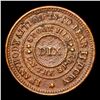 Image 3 : 1863 Shoot Him on the Spot Dix Civil War Token 1c Grades Unc Details