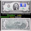 Image 1 : 1976 $2 Federal Reserve Note 1st Day of Issue, with Stamp Grades Gem CU