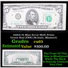 Image 1 : 1969A $5 Mint Error Green Seal Federal Reserve Note (St.louis, Missouri) Grades Gem CU
