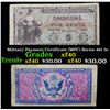 Image 1 : Military Payment Certificate (MPC) Series 481 5c Grades xf