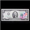 Image 2 : 4x 1976 $2 Federal Reserve Note 1st Day of Issue, with Stamp Grades Gem CU