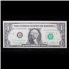 Image 2 : 2X 1969D $1 Green Seal Federal Reserve Note (Boston, MA) Consecutive Serial Number's Grades Gem CU
