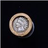 Image 2 : Indian cent 1c orig roll, 1909 end S other end
