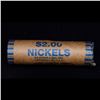 Image 5 : Buffalo Nickel Shotgun Roll in Old Bank Style 'Los Angeles Trust And Savins Bank'  Wrapper 1919 & d 