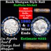 Image 1 : Buffalo Nickel Shotgun Roll in Old Bank Style 'Los Angeles Trust And Savins Bank'  Wrapper 1920 & s 