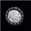 Image 2 : Buffalo Nickel Shotgun Roll in Old Bank Style 'Los Angeles Trust And Savins Bank'  Wrapper 1920 & d 