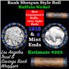 Image 1 : Buffalo Nickel Shotgun Roll in Old Bank Style 'Los Angeles Trust And Savins Bank'  Wrapper 1916 & s 