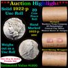Image 1 : ***Auction Highlight*** 1922-p Uncirculated Peace Dollar Shotgun Roll (fc)